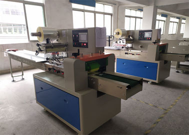 Sandwich Bakery Biscuit Packing Machine 220 Voltage 40-230 Bags / Min